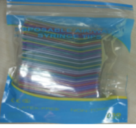 Air water syringe with plastic tips